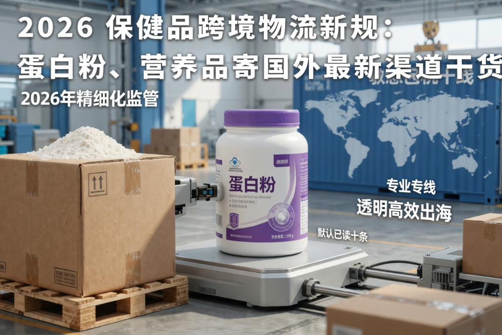 2026保健品跨境物流新规：蛋白粉、营养品寄国外最新渠道干货