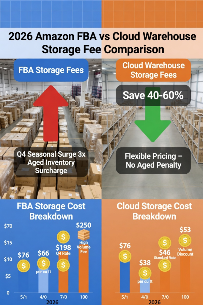 2026云仓代发 vs FBA：仓储费、退货、物流时效真实对比