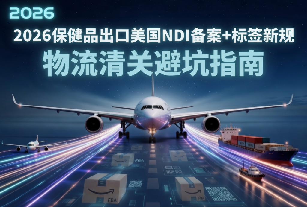 2026保健品出口美国NDI备案+标签新规：物流清关避坑指南