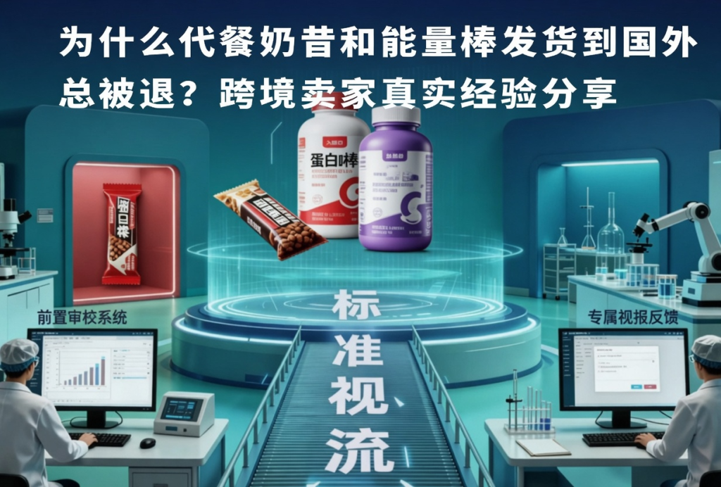 为什么代餐奶昔和能量棒发货到国外总被退？2026跨境卖家真实经验分享