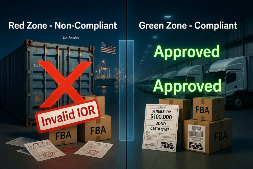 2026美国IOR新政下保健品FBA头程双清包税合规发货指南