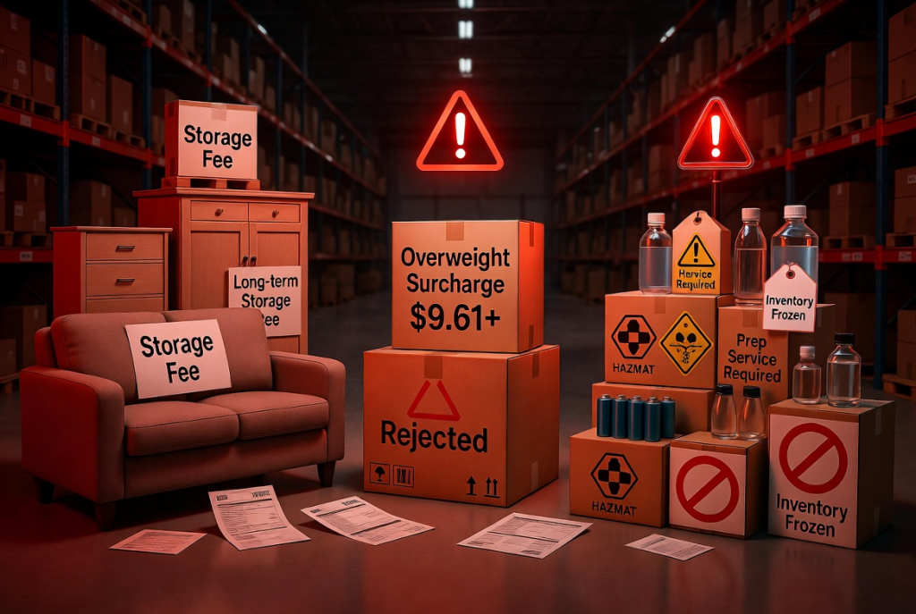 大件、重货、敏感品：云仓代发完胜FBA？2026真实案例对比