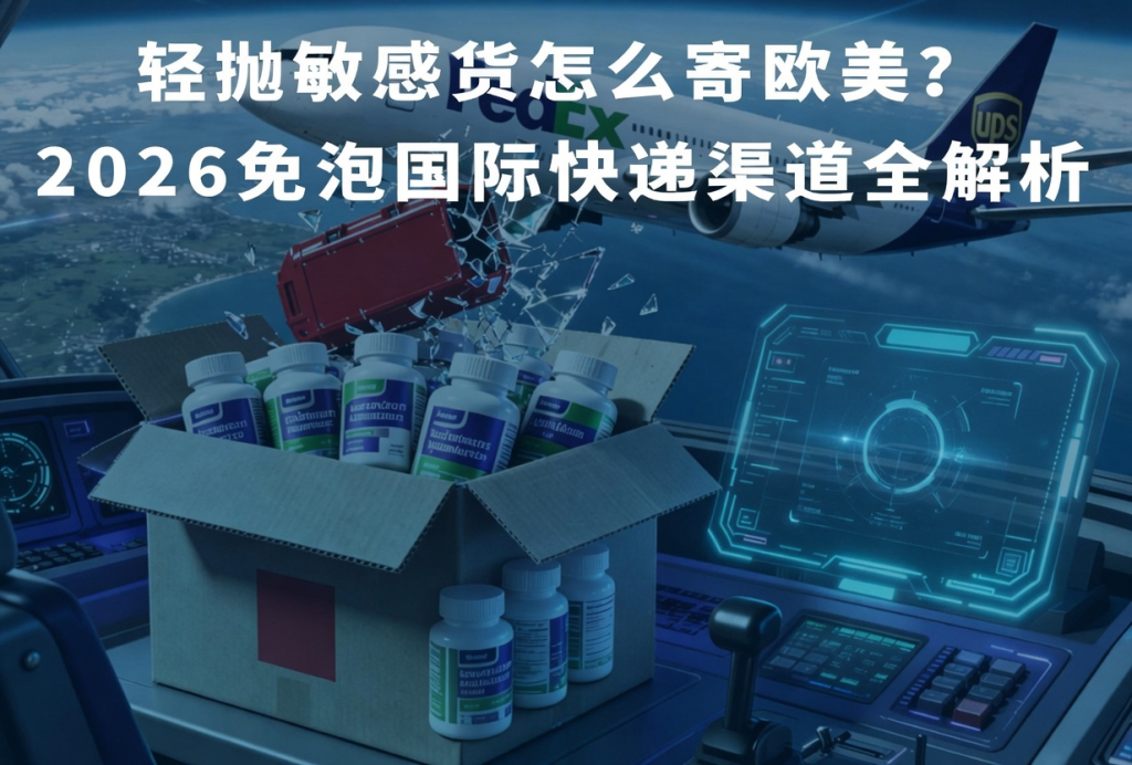 轻抛敏感货怎么寄欧美？2026免泡国际快递渠道全解析