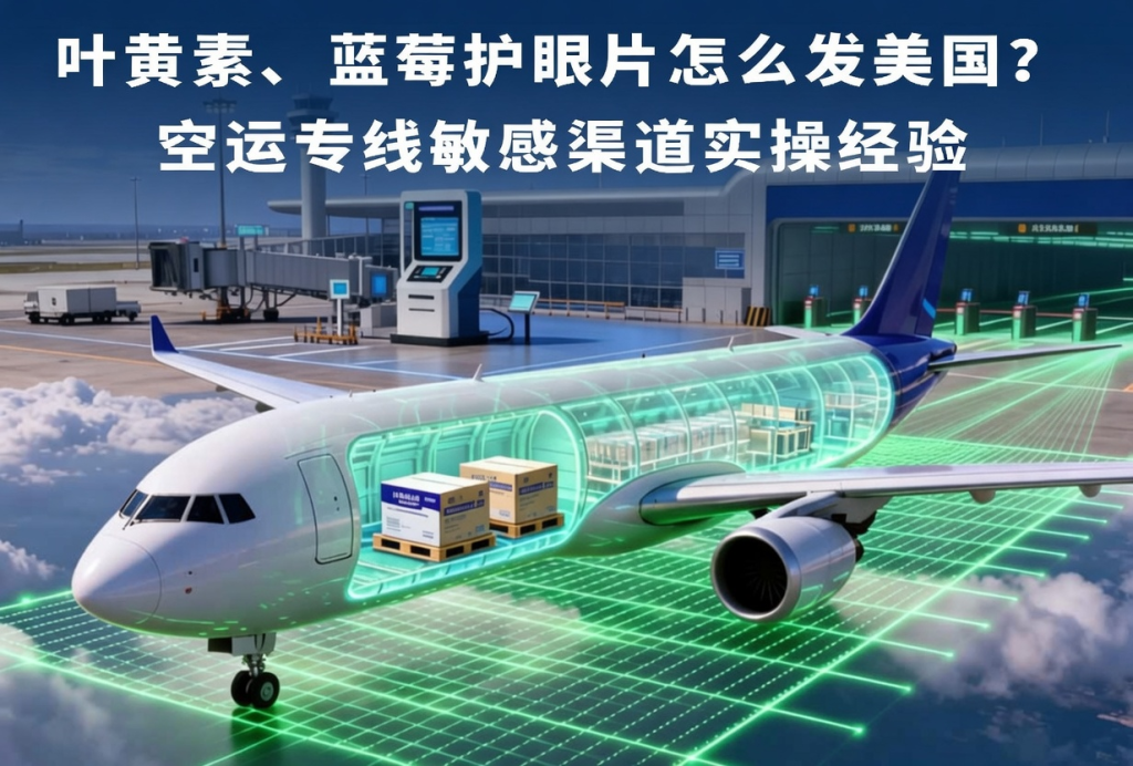 叶黄素发美国怎么发货？空运专线敏感渠道实操经验