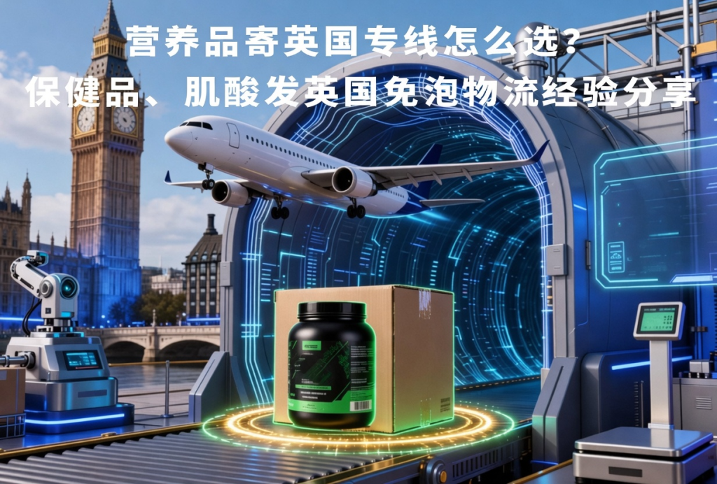 营养品寄英国专线怎么选?保健品、肌酸发英国免泡物流经验分享