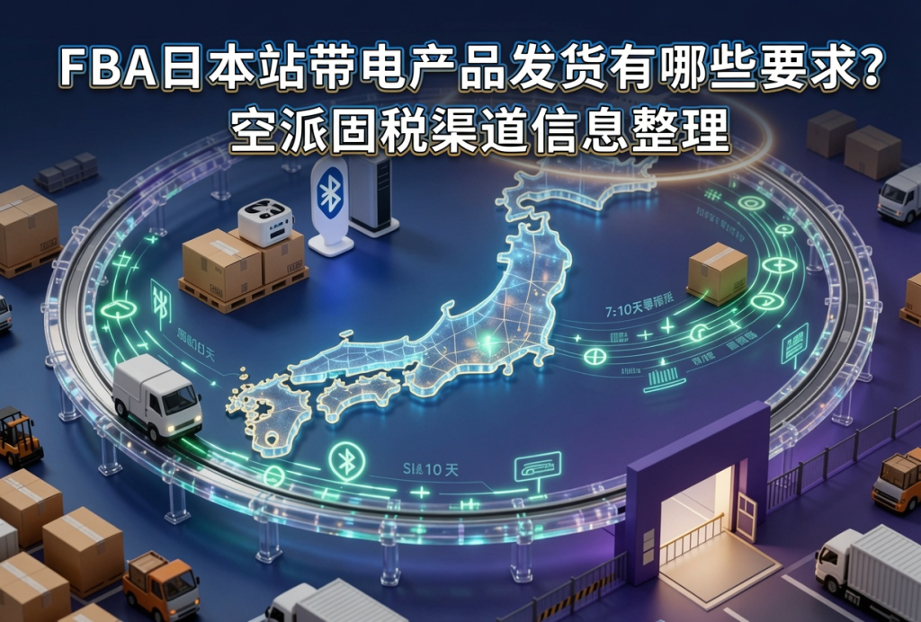 日本FBA带电产品发货要求及空派固税渠道全攻略 - 亚马逊跨境物流